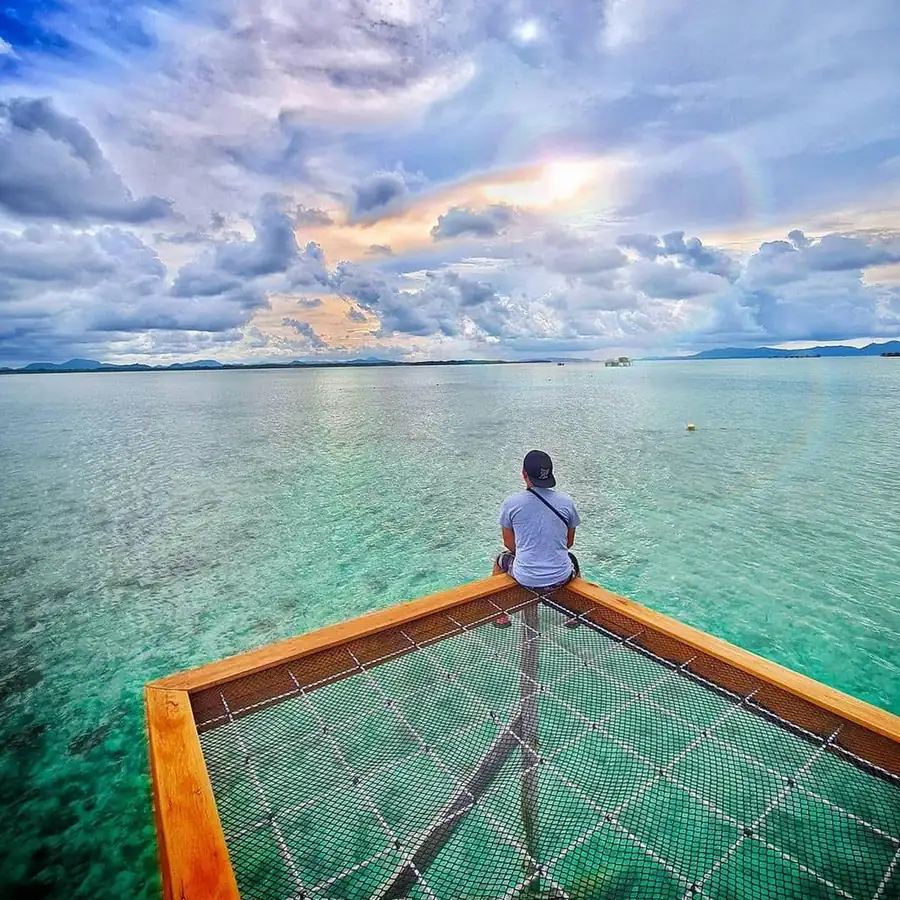 Breathtaking panoramic ocean views from the resort Nusakuya Resort